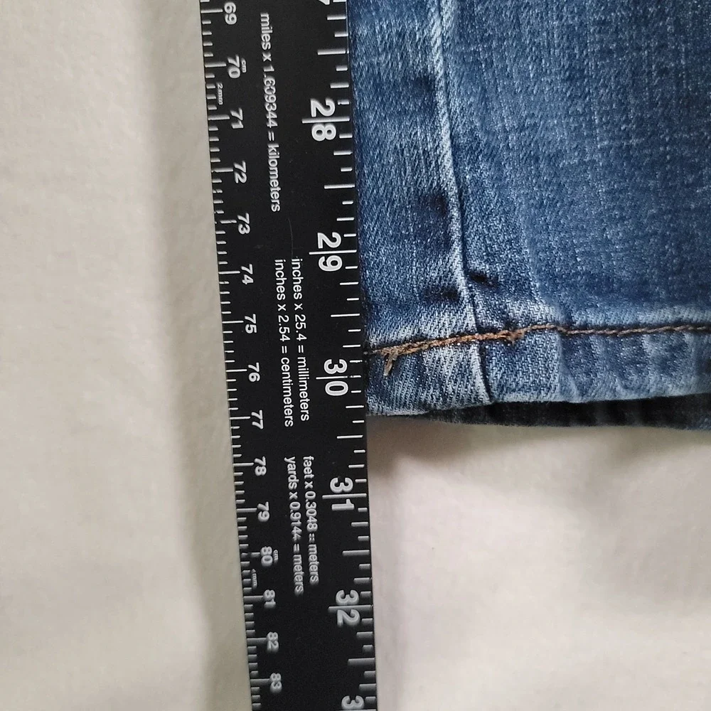Wrangler Boys Slim Boot Jeans Size 16 Regular Blue Denim Stretch‎